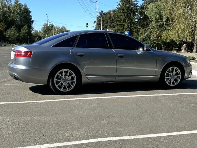 Серый Ауди А6, объемом двигателя 3 л и пробегом 296 тыс. км за 8000 $, фото 1 на Automoto.ua