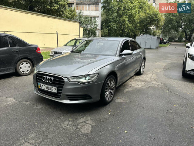 Серый Ауди А6, объемом двигателя 3 л и пробегом 216 тыс. км за 10300 $, фото 1 на Automoto.ua