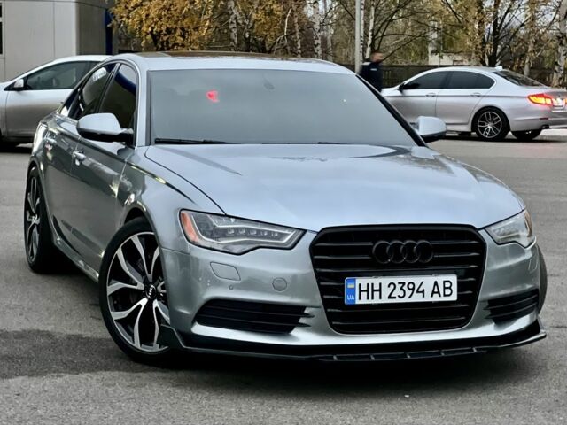 Серый Ауди А6, объемом двигателя 3 л и пробегом 185 тыс. км за 13999 $, фото 1 на Automoto.ua