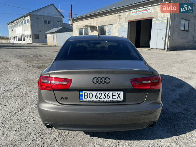 Ауди А6 2012 в Монастыриске на Automoto.ua Серый Ауди А6, объемом двигателя 1.98 л и пробегом 180 тыс. км за 10500 $, фото 5 на Automoto.ua