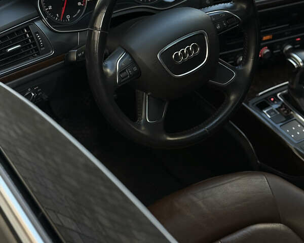 Ауди А6 2012 в Баштанке на Automoto.ua Серый Ауди А6, объемом двигателя 3 л и пробегом 180 тыс. км за 12500 $, фото 7 на Automoto.ua