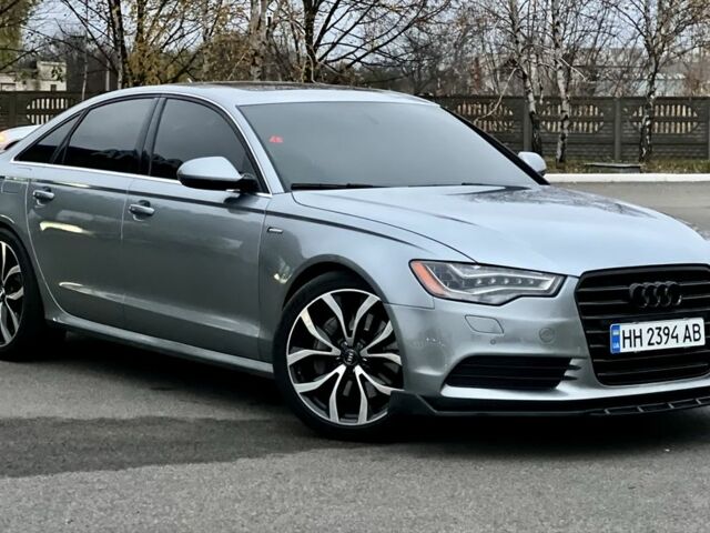 Серый Ауди А6, объемом двигателя 3 л и пробегом 185 тыс. км за 13999 $, фото 2 на Automoto.ua