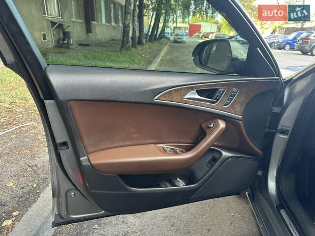 Сірий Ауді А6, об'ємом двигуна 3 л та пробігом 216 тис. км за 10500 $, фото 30 на Automoto.ua