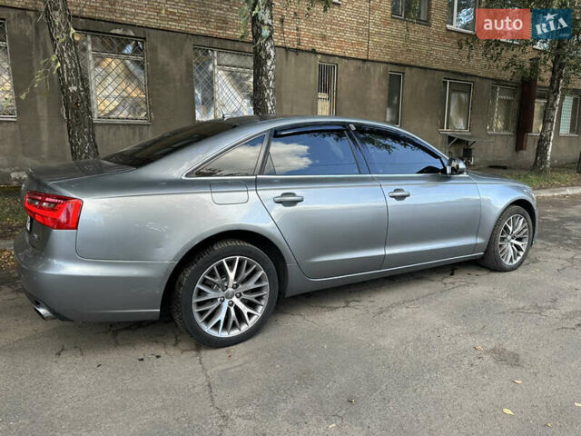 Сірий Ауді А6, об'ємом двигуна 3 л та пробігом 216 тис. км за 10500 $, фото 5 на Automoto.ua