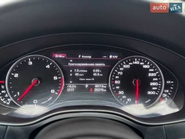 Серый Ауди А6, объемом двигателя 2.97 л и пробегом 255 тыс. км за 16299 $, фото 16 на Automoto.ua