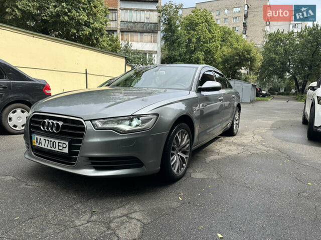 Серый Ауди А6, объемом двигателя 3 л и пробегом 216 тыс. км за 10300 $, фото 2 на Automoto.ua