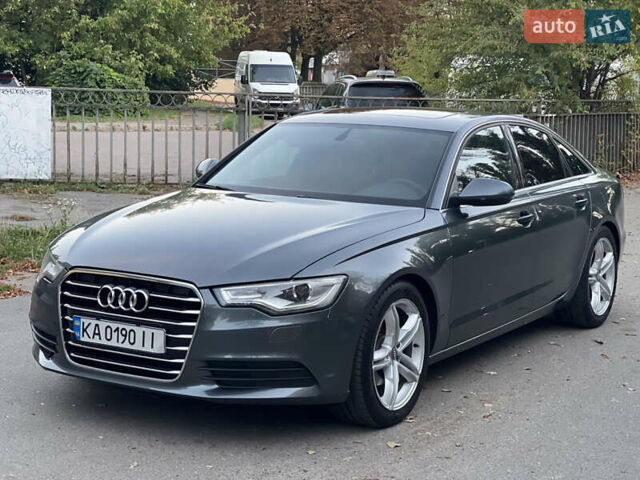 Серый Ауди А6, объемом двигателя 3 л и пробегом 320 тыс. км за 14450 $, фото 1 на Automoto.ua