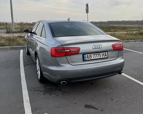 Серый Ауди А6, объемом двигателя 3 л и пробегом 140 тыс. км за 19490 $, фото 4 на Automoto.ua