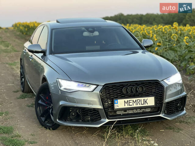 Серый Ауди А6, объемом двигателя 3 л и пробегом 160 тыс. км за 22500 $, фото 1 на Automoto.ua