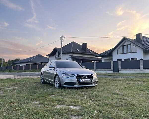 Серый Ауди А6, объемом двигателя 3 л и пробегом 160 тыс. км за 12900 $, фото 1 на Automoto.ua