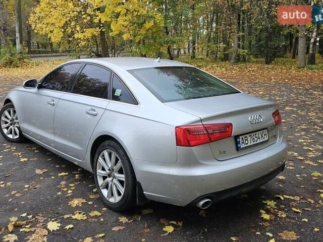 Ауди А6 2013 в Виннице на Automoto.ua Серый Ауди А6, объемом двигателя 3 л и пробегом 189 тыс. км за 18500 $, фото 4 на Automoto.ua