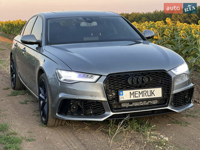 Серый Ауди А6, объемом двигателя 3 л и пробегом 160 тыс. км за 22500 $, фото 6 на Automoto.ua