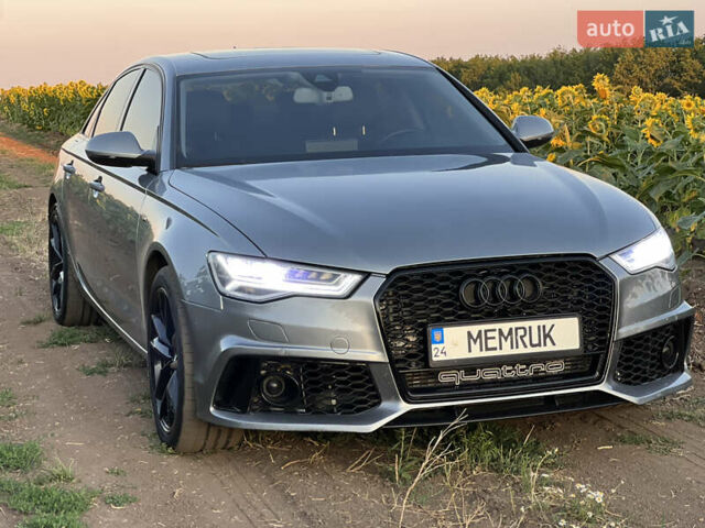 Серый Ауди А6, объемом двигателя 3 л и пробегом 160 тыс. км за 22500 $, фото 5 на Automoto.ua