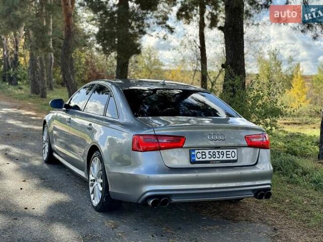 Сірий Ауді А6, об'ємом двигуна 3 л та пробігом 215 тис. км за 12900 $, фото 5 на Automoto.ua