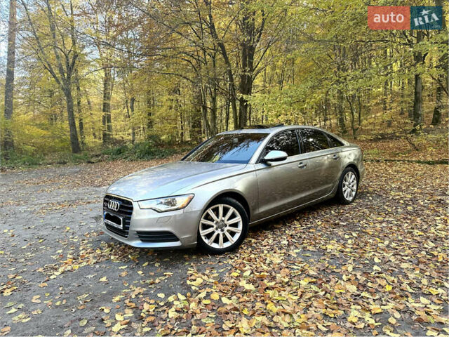 Ауди А6 2013 в Львове на Automoto.ua Серый Ауди А6, объемом двигателя 1.98 л и пробегом 119 тыс. км за 14700 $, фото 13 на Automoto.ua