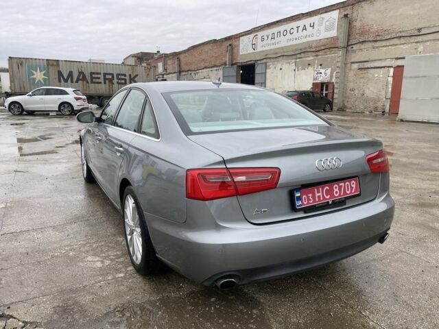 Ауди А6 2013 в Луцке на Automoto.ua Серый Ауди А6, объемом двигателя 2 л и пробегом 196 тыс. км за 11500 $, фото 7 на Automoto.ua