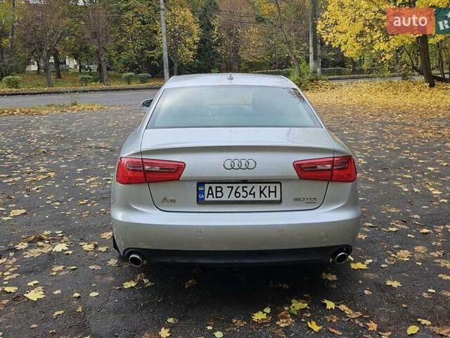 Ауди А6 2013 в Виннице на Automoto.ua Серый Ауди А6, объемом двигателя 3 л и пробегом 189 тыс. км за 18500 $, фото 5 на Automoto.ua