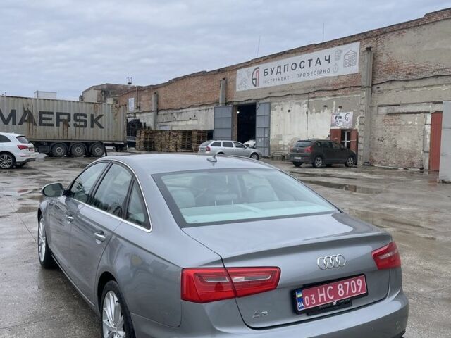 Ауди А6 2013 в Луцке на Automoto.ua Серый Ауди А6, объемом двигателя 2 л и пробегом 196 тыс. км за 11500 $, фото 1 на Automoto.ua