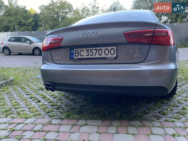 Ауді А6 2014 у Львові на Automoto.ua Сірий Ауді А6, об'ємом двигуна 1.97 л та пробігом 229 тис. км за 16700 $, фото 6 на Automoto.ua