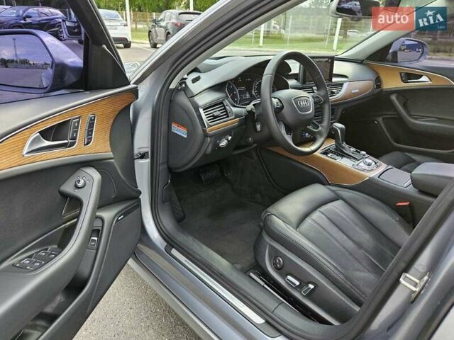 Ауди А6 2015 в Днепре (Днепропетровске) на Automoto.ua Серый Ауди А6, объемом двигателя 3 л и пробегом 154 тыс. км за 22500 $, фото 19 на Automoto.ua