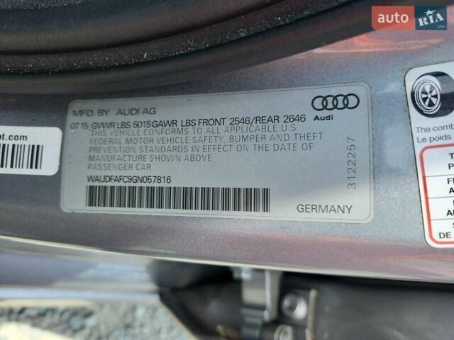 Серый Ауди А6, объемом двигателя 1.98 л и пробегом 182 тыс. км за 19900 $, фото 36 на Automoto.ua