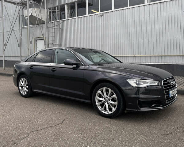 Ауді А6 2015 у Виноградове на Automoto.ua Сірий Ауді А6, об'ємом двигуна 2 л та пробігом 181 тис. км за 20400 $, фото 8 на Automoto.ua