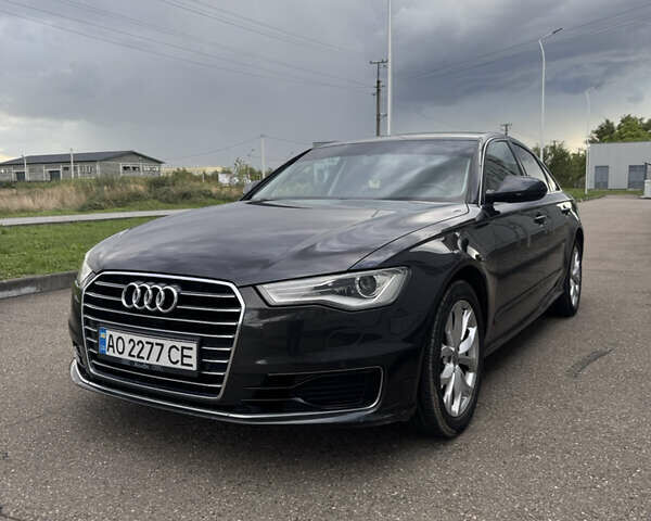 Ауді А6 2015 у Виноградове на Automoto.ua Сірий Ауді А6, об'ємом двигуна 2 л та пробігом 181 тис. км за 20400 $, фото 2 на Automoto.ua