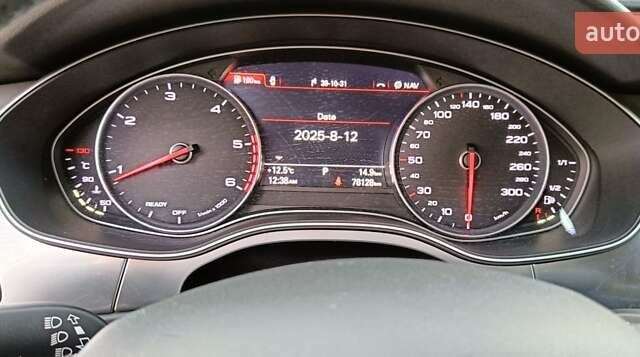 Ауді А6 2015 у Белой Церкве на Automoto.ua Сірий Ауді А6, об'ємом двигуна 3 л та пробігом 78 тис. км за 25200 $, фото 26 на Automoto.ua