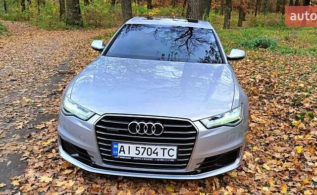 Ауді А6 2015 у Белой Церкве на Automoto.ua Сірий Ауді А6, об'ємом двигуна 3 л та пробігом 78 тис. км за 25200 $, фото 3 на Automoto.ua