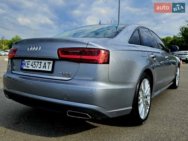 Ауди А6 2015 в Днепре (Днепропетровске) на Automoto.ua Серый Ауди А6, объемом двигателя 3 л и пробегом 154 тыс. км за 22500 $, фото 9 на Automoto.ua