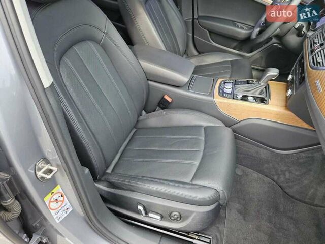 Ауди А6 2015 в Днепре (Днепропетровске) на Automoto.ua Серый Ауди А6, объемом двигателя 3 л и пробегом 154 тыс. км за 22500 $, фото 30 на Automoto.ua