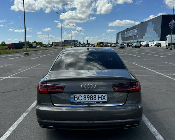 Ауді А6 2015 у Львові на Automoto.ua Сірий Ауді А6, об'ємом двигуна 3 л та пробігом 215 тис. км за 24000 $, фото 5 на Automoto.ua