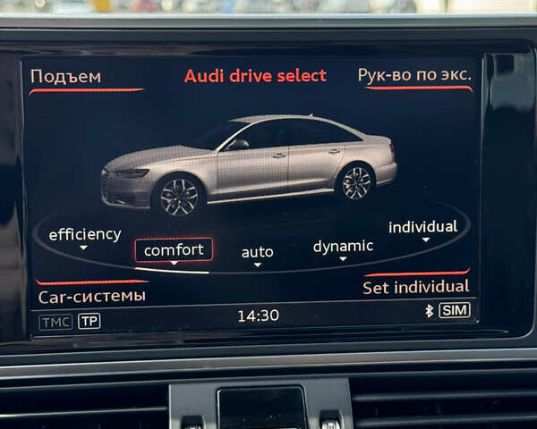 Ауді А6 2015 у Львові на Automoto.ua Сірий Ауді А6, об'ємом двигуна 3 л та пробігом 215 тис. км за 24000 $, фото 12 на Automoto.ua