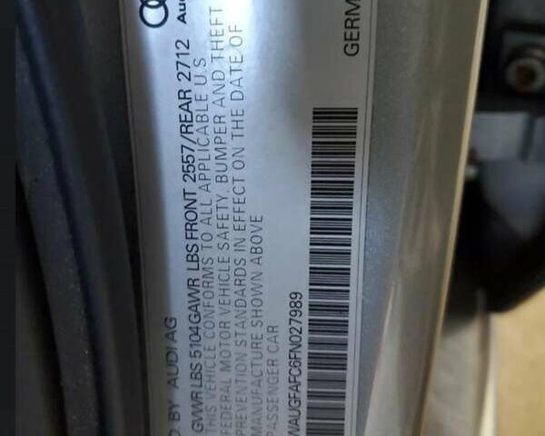 Сірий Ауді А6, об'ємом двигуна 1.98 л та пробігом 181 тис. км за 10300 $, фото 12 на Automoto.ua