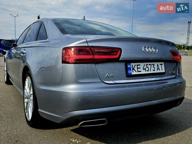 Ауди А6 2015 в Днепре (Днепропетровске) на Automoto.ua Серый Ауди А6, объемом двигателя 3 л и пробегом 154 тыс. км за 22500 $, фото 6 на Automoto.ua