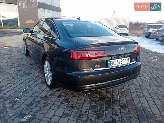 Сірий Ауді А6, об'ємом двигуна 2 л та пробігом 160 тис. км за 16770 $, фото 3 на Automoto.ua