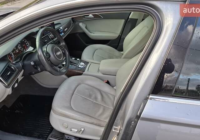 Ауди А6 2015 в Рогатине на Automoto.ua Серый Ауди А6, объемом двигателя 1.98 л и пробегом 152 тыс. км за 20900 $, фото 5 на Automoto.ua