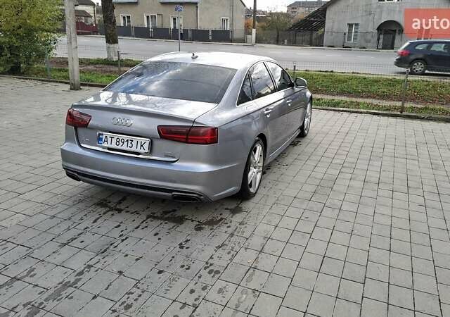 Ауди А6 2015 в Рогатине на Automoto.ua Серый Ауди А6, объемом двигателя 1.98 л и пробегом 152 тыс. км за 20900 $, фото 9 на Automoto.ua