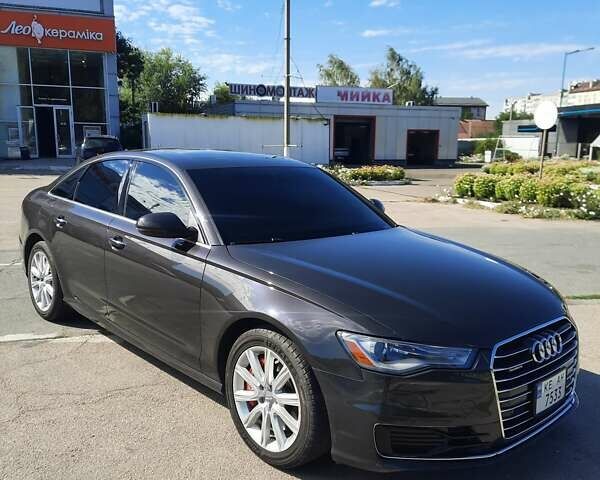 Ауди А6 2015 в Днепре (Днепропетровске) на Automoto.ua Серый Ауди А6, объемом двигателя 1.98 л и пробегом 221 тыс. км за 18999 $, фото 3 на Automoto.ua