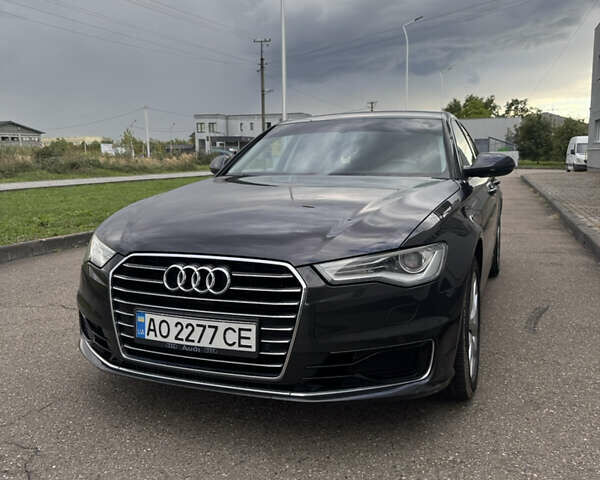 Ауді А6 2015 у Виноградове на Automoto.ua Сірий Ауді А6, об'ємом двигуна 2 л та пробігом 181 тис. км за 20400 $, фото 3 на Automoto.ua