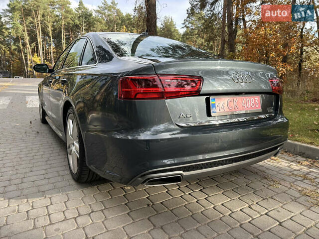 Ауді А6 2016 у Львові на Automoto.ua Сірий Ауді А6, об'ємом двигуна 2 л та пробігом 193 тис. км за 14800 $, фото 14 на Automoto.ua