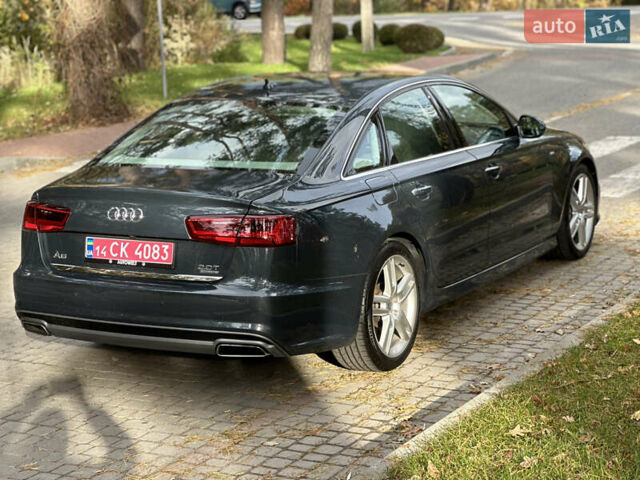 Ауді А6 2016 у Львові на Automoto.ua Сірий Ауді А6, об'ємом двигуна 2 л та пробігом 193 тис. км за 14800 $, фото 7 на Automoto.ua