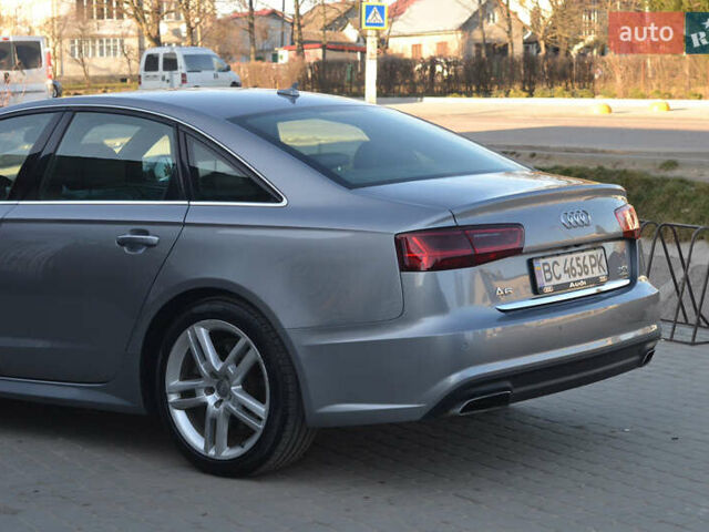 Ауди А6 2016 в Львове на Automoto.ua Серый Ауди А6, объемом двигателя 2 л и пробегом 68 тыс. км за 26300 $, фото 7 на Automoto.ua