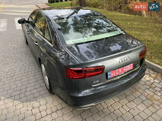 Ауді А6 2016 у Львові на Automoto.ua Сірий Ауді А6, об'ємом двигуна 2 л та пробігом 193 тис. км за 14800 $, фото 15 на Automoto.ua