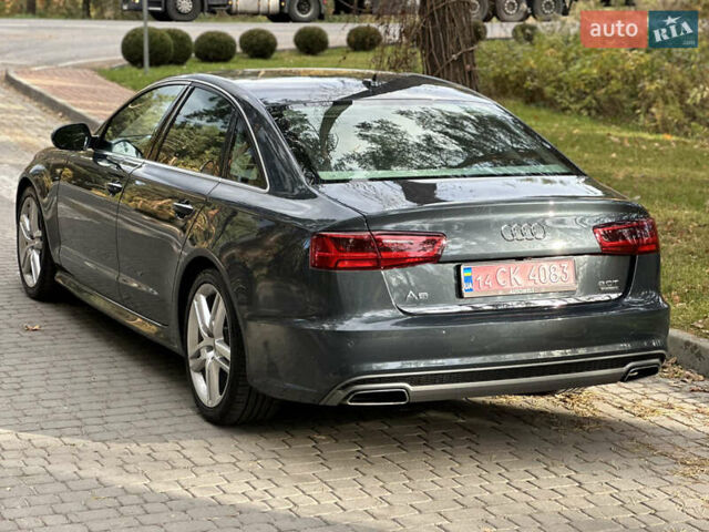 Ауді А6 2016 у Львові на Automoto.ua Сірий Ауді А6, об'ємом двигуна 2 л та пробігом 193 тис. км за 14800 $, фото 6 на Automoto.ua