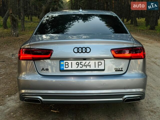 Серый Ауди А6, объемом двигателя 3 л и пробегом 122 тыс. км за 21500 $, фото 3 на Automoto.ua