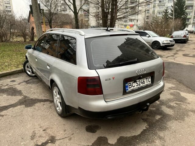 Серый Ауди А6, объемом двигателя 2.5 л и пробегом 270 тыс. км за 3400 $, фото 2 на Automoto.ua