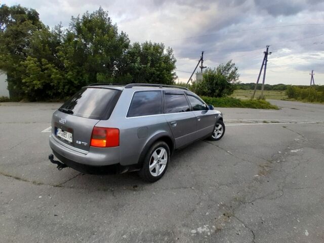 Ауді А6 1999 у Корсунь-Шевченковском на Automoto.ua Сірий Ауді А6, об'ємом двигуна 2.5 л та пробігом 500 тис. км за 4200 $, фото 2 на Automoto.ua