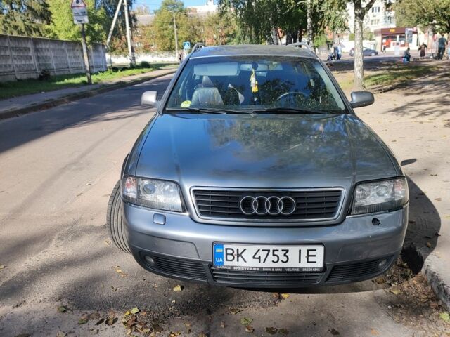 Серый Ауди А6, объемом двигателя 2.5 л и пробегом 365 тыс. км за 3600 $, фото 1 на Automoto.ua