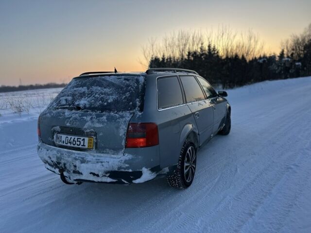Сірий Ауді А6, об'ємом двигуна 2.5 л та пробігом 300 тис. км за 1950 $, фото 2 на Automoto.ua